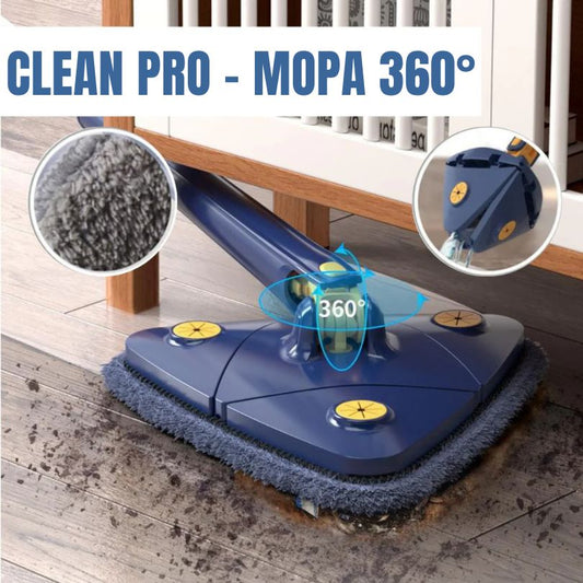 CleanGo™ | Mopa Auto Escurrible 360° + 3 Recambios GRATIS 🎁